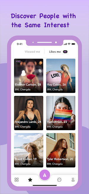 Unicorn & Threesome Dating App Screenshot 0