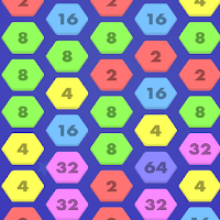 Hex Merge offline game