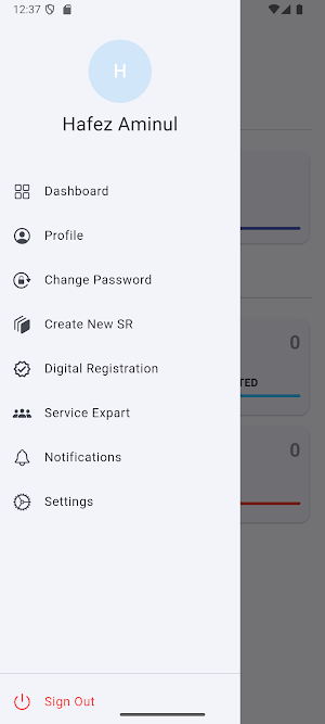 Walton Service Partner Screenshot 2