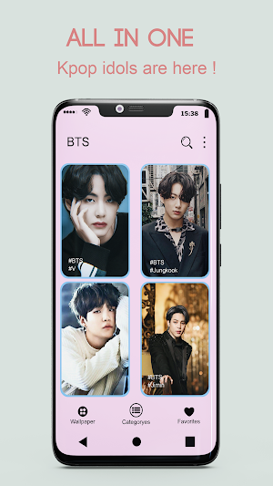 Kpop Wallpaper Material Design Screenshot 3