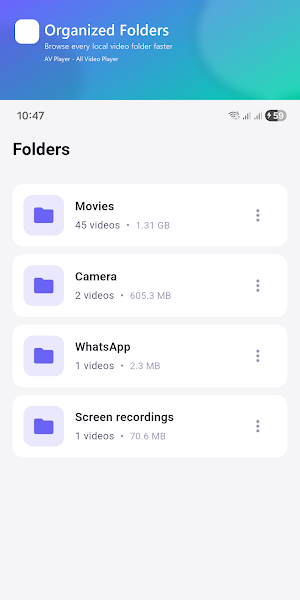 AV Player - Video Player Screenshot 1