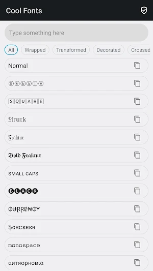 Cool Fonts - Fancy Letters Screenshot 1