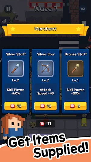 Roof Defense: Merge & Survive Screenshot 2