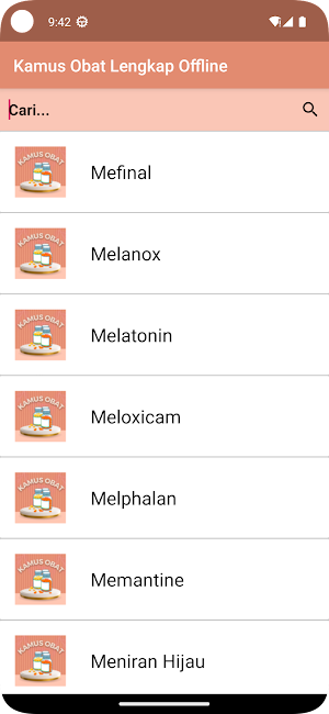 Kamus Obat Lengkap Offline Screenshot 2