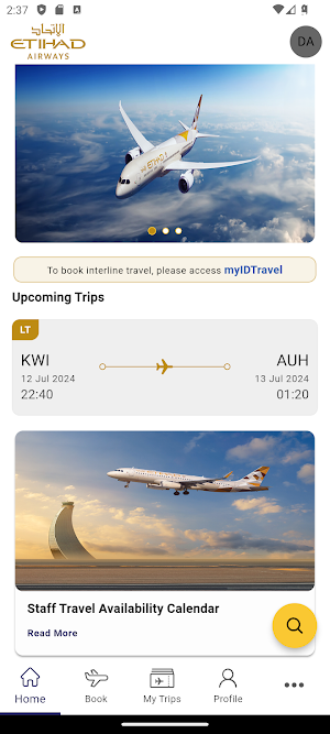 iFlyStaff - Etihad Airways Screenshot 1