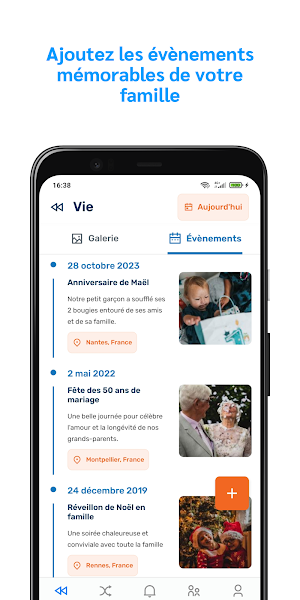 MemoFamille Screenshot 2