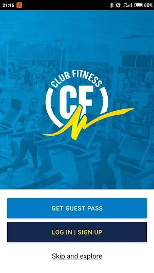 Club Fitness Screenshot 0