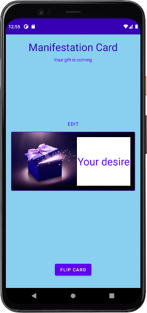 Manifestation Card Screenshot 0
