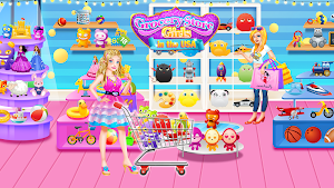 Grocery Store Girl in the USA - Shopping Games Screenshot 1