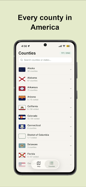US Counties Screenshot 3
