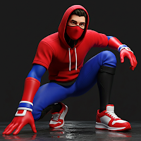Spider Hero Crime Rescue City