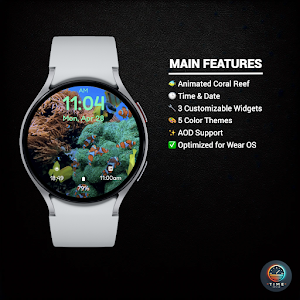 Coral Reef - watch face Screenshot 1