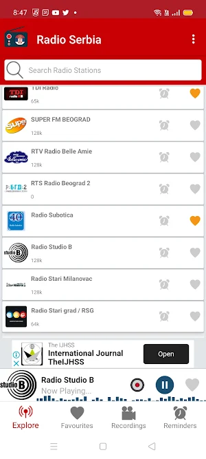 Radio Serbia :Online FM App Screenshot 1