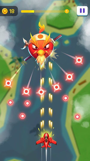 Chicken Shooter: Sky Battle Screenshot 3