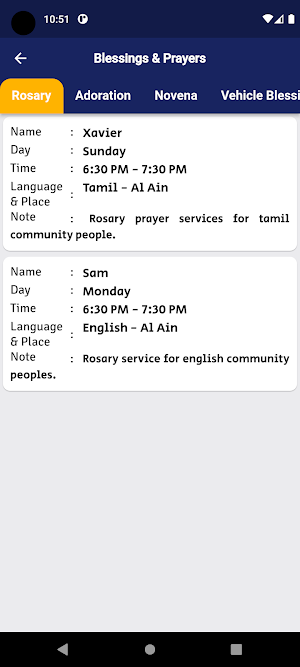 St. Marys church, Al Ain Screenshot 2