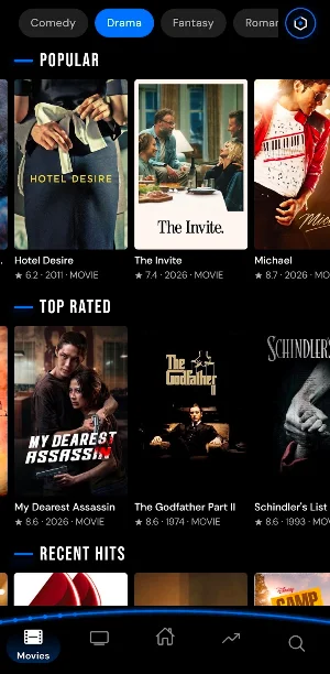 Flixio - Movies & TV shows Screenshot 2