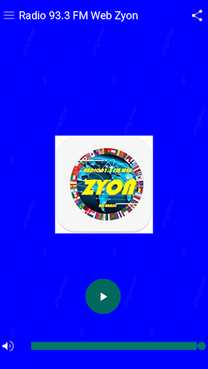 Rádio 93.3 FM Web Zyon Screenshot 0