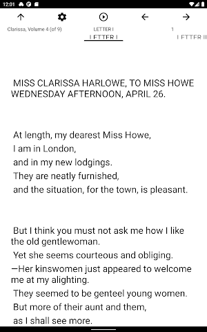 Book, Clarissa, Volume 4 (of 9 Screenshot 3