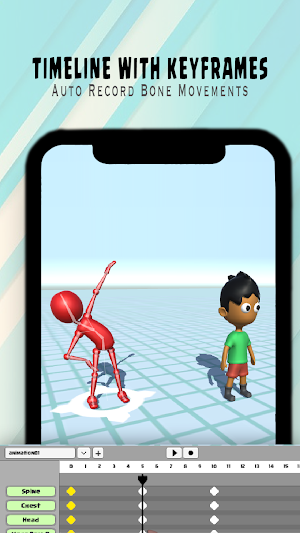 AnimeTok 3D - animation maker for animator Screenshot 2