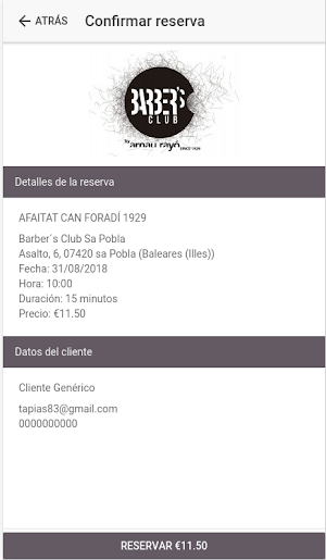 Barbers Club Sa Pobla Screenshot 2