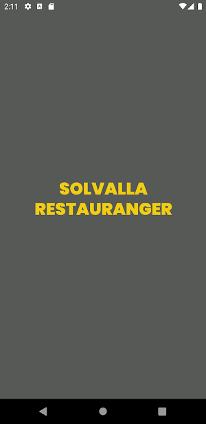 Solvalla Restauranger Screenshot 1
