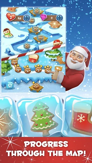Christmas Cookie Land : Christmas Puzzle Game Screenshot 3