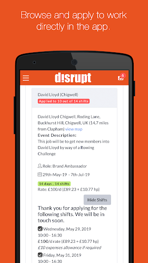 Disrupt Staffing Screenshot 3