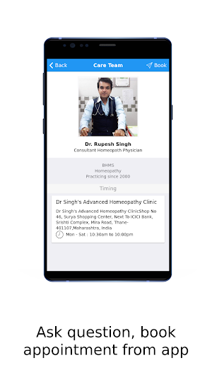 Dr Singh's Advanced Homeopathy Clinic Screenshot 2