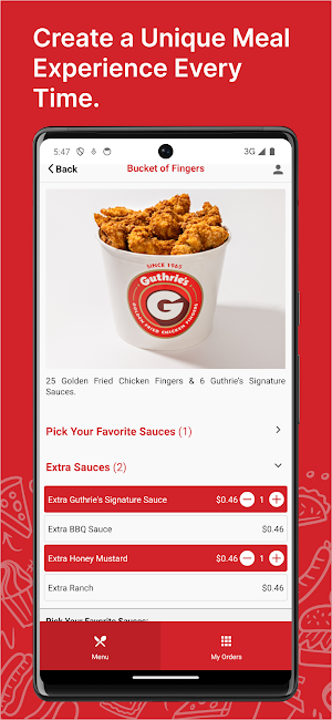 Guthrie's Chicken Fingers Screenshot 2