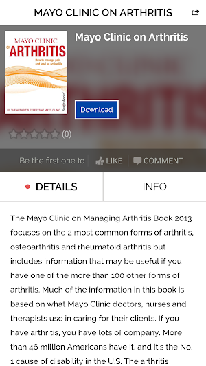Mayo Clinic Books Screenshot 3
