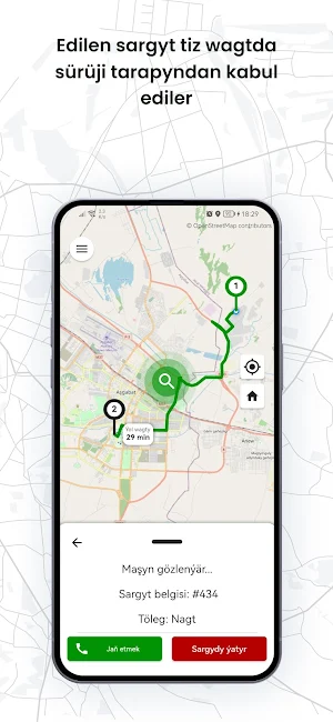 Onlaýn taksi Screenshot 3