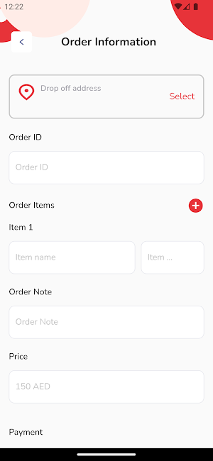 Speedy Restaurant Portal Screenshot 1