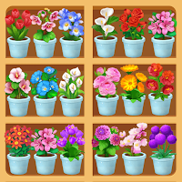 Flower Shelf: Merge Mania