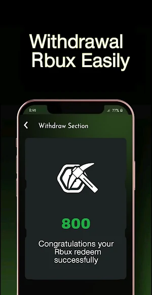 Rbux Mining Reward for robux Screenshot 0