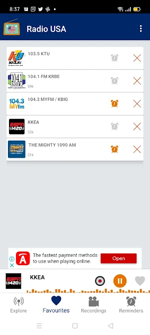 Radio USA : Online Live FM App Screenshot 2