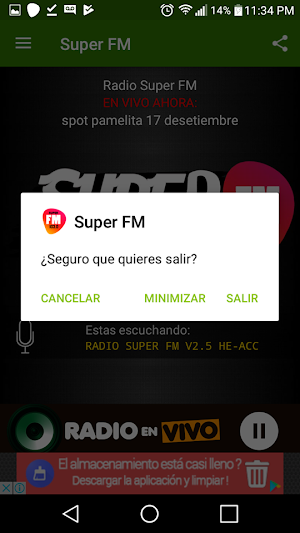 Radio Super  Fm Peru Screenshot 0
