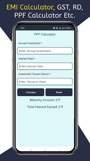 LoanBox : Loan EMI Calculator Screenshot 1