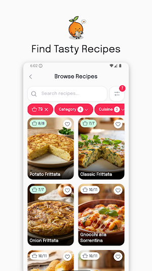 MatchMeal: Swipe Recipes Screenshot 3