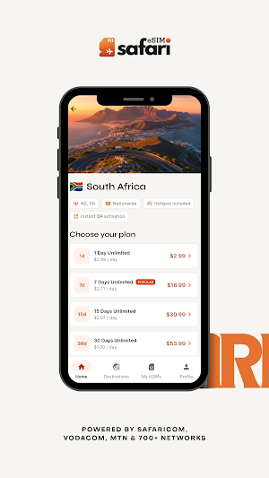 SafarieSIM Screenshot 2