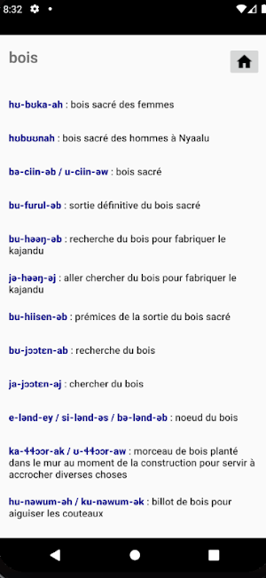 Dictionnaire Keeraak - Fr Screenshot 2