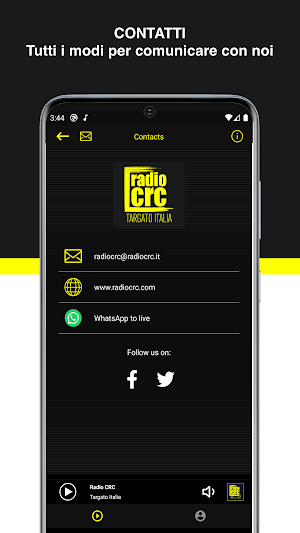 RADIO C.R.C. Targato Italia Screenshot 2