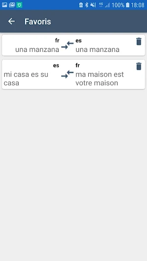 Traducteur Français Espagnol Screenshot 2