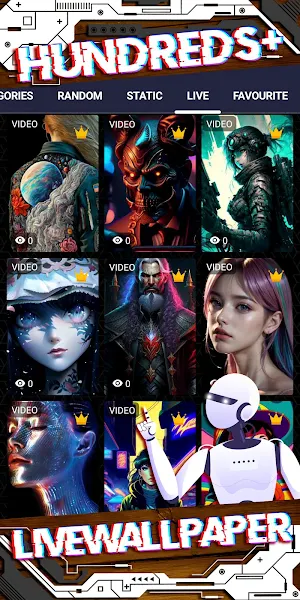 AI wallpaper Screenshot 2
