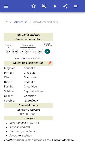 Cricetidae Screenshot 2