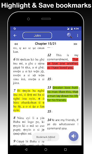 Yoruba & English Bible - With Full Offline Audio Screenshot 2