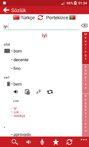 Turkish - Portuguese Screenshot 1