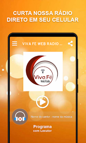 Viva Fé Web Rádio Screenshot 1