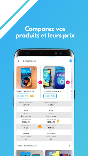 Squares POS | kit de comptabilité et gestion Screenshot 2