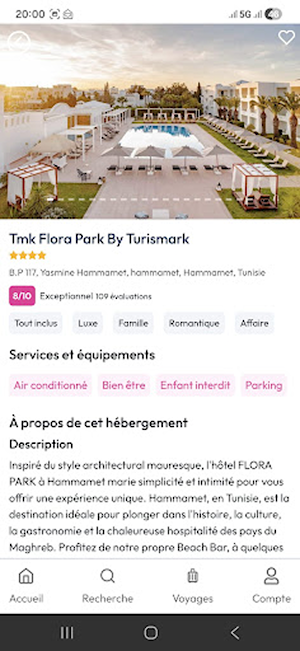 mondialbooking Screenshot 0