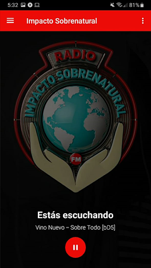Radio Impacto Sobrenatural Screenshot 1